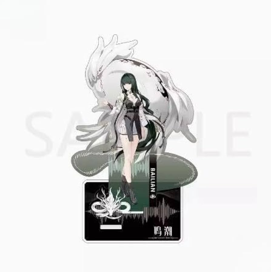 希少！ 台北 ゲームショウ 台湾 限定 鳴潮 カルロッタ 公式正規品 アクスタ 限定販売】鳴潮 潮を追う声テーマ アクリルスタンド カルロッタ